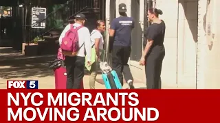 NYC moving migrants around city as crisis continues