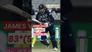 JAMES VINCE BATTING TODAY 😱😱#ilt20 #shorts #highlights #cricket #bpl2023 #pakvsnz #trending