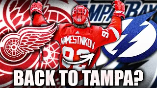 ANOTHER Red Wings & Lightning Trade? Vladislav Namestnikov BACK To Tampa Bay? Detroit News & Rumours