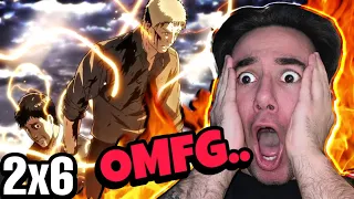 ATTACK ON TITAN 2x6 (REACTION)