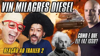 Vin MILAGRES Diesel Continua SURPREENDENDO no Trailer 2 de VELOZES E FURIOZOS 10 #fastx