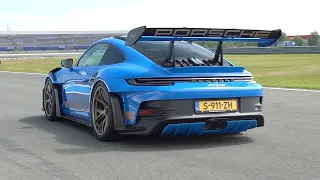 Porsche 992 GT3 RS with STRAIGHT PIPED SOUL Exhaust! EXTREME LOUD REVS & ACCELERATIONS! 🔥