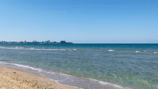 Анапа 28 мая 2022 Чёрное море Пляж Эллада Russia Anapa Black Sea Beach