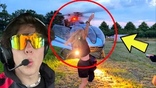 MY FIRST TIME FLYING IN A HELICOPTER