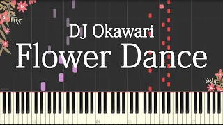 DJ Okawari - Flower Dance Piano Tutorial (Sheet Music) [MIDI]