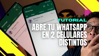 ¡Abre WHATSAPP en DOS CELULARES DISTINTOS! (Oficial 2022) ✅