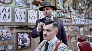 💈 ASMR BARBER - Time for a CLASSIC HAIRCUT - SKIN FADE with a PART