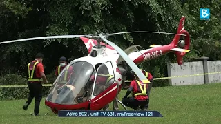 Nahas helikopter: 2 maut, punca nahas masih disiasat