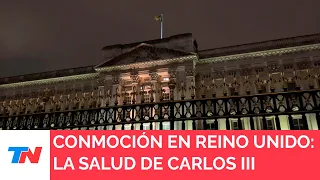 Conmoción en Reino Unido tras diagnóstico de cáncer de Carlos III