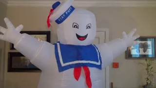 The 8-Foot Tall Inflatable Stay Puft Marshmallow Man!