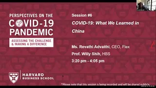 Perspectives on the COVID 19 Pandemic  Advaithi-Shih