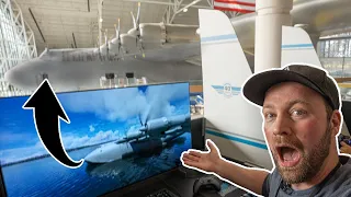 Wenn das Flugzeug, welches du simulierst, vor dir steht. Happy Birthday MSFS! Vlog in Portland!