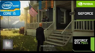 HITMAN 2 on GTX 750 TI Core 2 Quad Q9400 8GB Ram