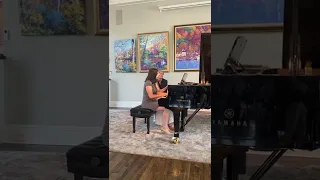 Oxana Mikhailoff / Emily Hazim, Mozart sonata for piano 4 hands