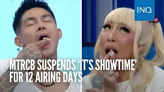 MTRCB suspends ‘It’s Showtime’ for 12 airing days