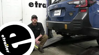 etrailer | Draw-Tite Max-Frame Trailer Hitch Installation - 2023 Subaru Outback Wagon