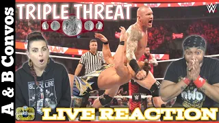 Alpha Academy vs RK-Bro vs Owens & Rollins-Triple Threat - LIVE REACTION | Monday Night Raw 3/7/22