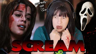 SCAREDY CAT watches SCREAM (1996) | Movie Reaction & Commentary | First Time Watching