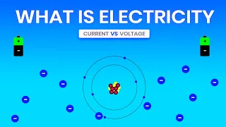 How Electricity Works | Electricity Explained Simply | Current vs Voltage |