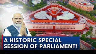 Special Session of Parliament Live | New Parliament Building | Central Hall of Parliament