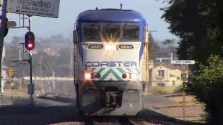 Railfanning Carlsbad Village Station Coaster & Amtrak - Day 1 feat. AMTK 184