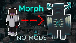 How to Morph into any mob in Minecraft (No Mods)