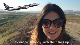 Spotting with my Girlfriend in Málaga Airport (Spain)