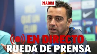 Rueda de prensa de Xavi Hernández, previa al partido de Copa con al Real Madrid EN DIRECTO I MARCA