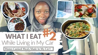 Cooking Inside My Car #2 // What I Eat While Living in a Car Full Time