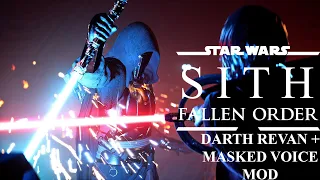 Sith Fallen Order | Darth Revan + Masked Voice + Reshade + more Mods | PC, 1440p, Ultra FINAL BOSS