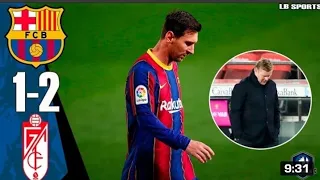 Barcelona Vs Granada Full Match Highlight 1-2 720 hd