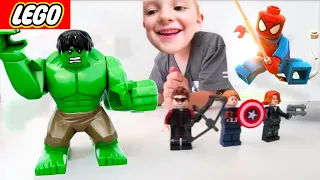 25 MINUTES OF LEGO BATTLES! (Father & Son)