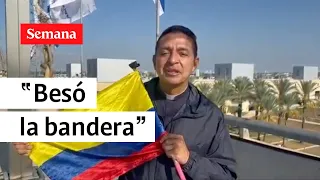 Pesadilla en Israel: padre Chucho se le entrecortó la voz por volver a Colombia | Semana Noticias