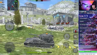 WoTB - T-100 LT dropping damage session KEKW