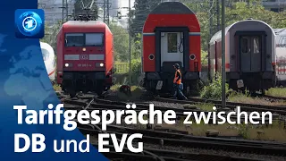 Tarifgespräche zwischen Deutscher Bahn und EVG