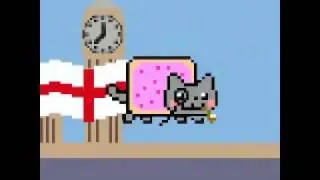 Englishcat- Nyancat's English sibling!