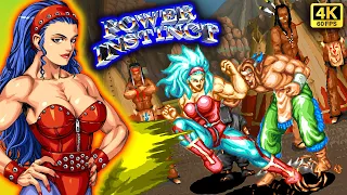 Power Instinct Angela Belti Gameplay - Arcade Retro /  Power instinct 1 Angela 1cc