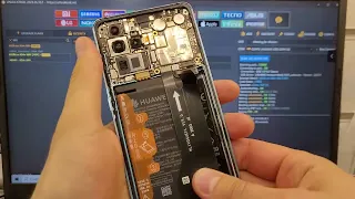 FRP Huawei P30 Pro VOG-L29 Unlocktool. Спецкабель - TestPoint. Сброс Аккаунта Гугл