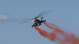 Czech Air Force Mil Mi-24 Hind at RIAT 19th July 2015