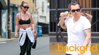 HARRY AND OLIVIA STILL BREAK A SWEAT AT THE SAME GYM -  20 minute lapse from one ANOTHER