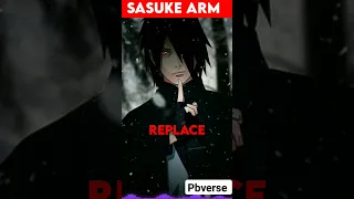 Why Sasuke Didn't Replace His Arm🤔🤯 #naruto #anime #shorts