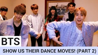 BTS Share Secret Pre-Show Ritual & Break Out Silly Dance Moves! (PART 2) | Hollywire