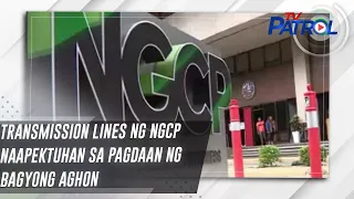 Transmission lines ng NGCP naapektuhan sa pagdaan ng bagyong Aghon | TV Patrol