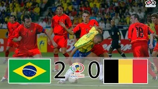 Brasil vs Belgium 2002 World Cup Highlights