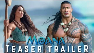 Moana: The Movie | Teaser Trailer (2024) - Dwayne Johnson - Disney Concept