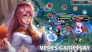 Veres Jungle Pro Gameplay | S Tier Champ With Best Build | Arena of Valor Liên Quân mobile CoT
