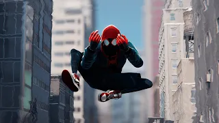 Spiderman Miles Morales - Leap Of Faith Suit Mod Freeroam & Fighting