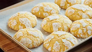Very tasty Orange Crinkle Cookies
