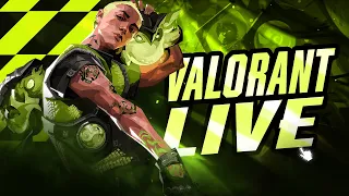 Valorant Live | New Act Rank grind | Chill Stream !giveaway