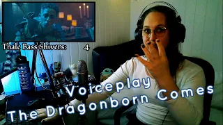 Angelic Highs, Rumbling Bass: Reacting to 'The Dragonborn Comes' by VoicePlay ft. Omar Cardona